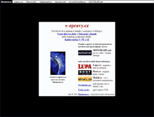 Tablet Screenshot of e-zpravy.cz
